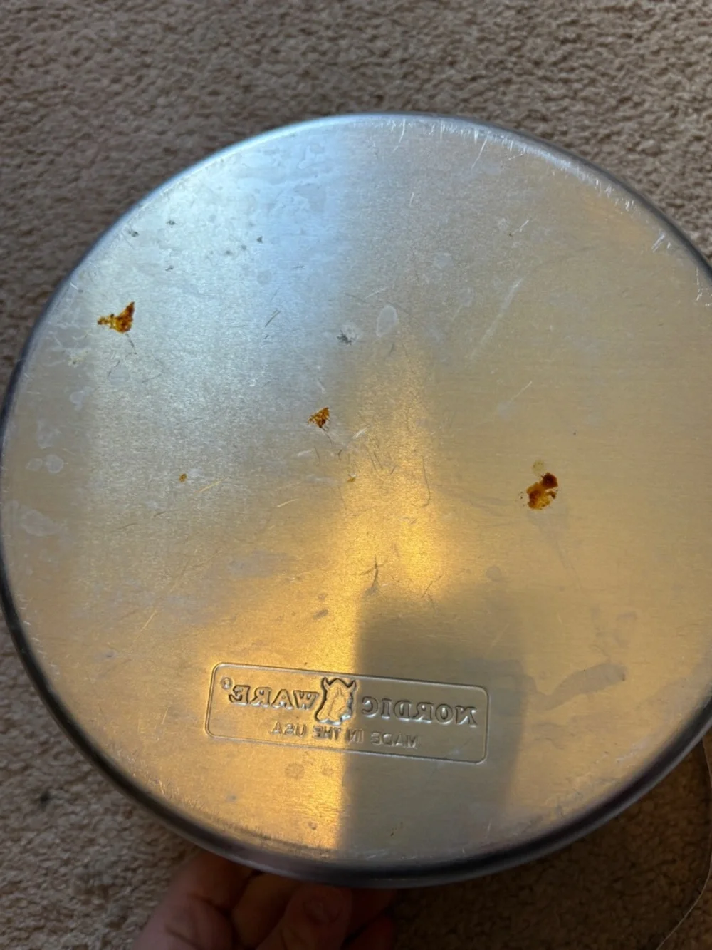 Nordic Ware Silver Round Baking Pans Set of 2